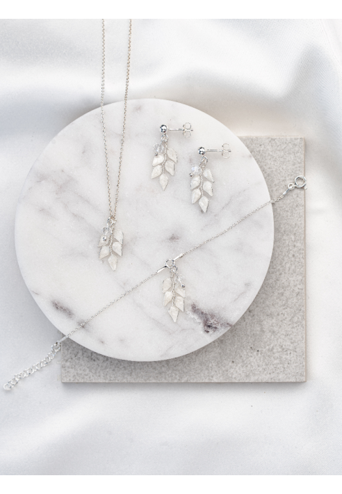Perlenbräute Lana Brautschmuck Set