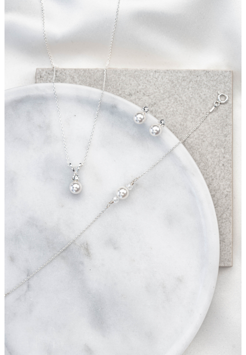 Perlenbräute Smilla Brautschmuck Set