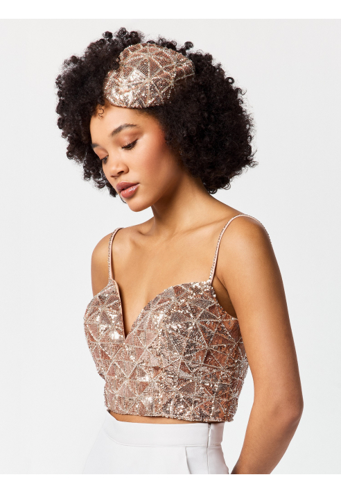 Poirier T-75423 Top | Pailletten ()