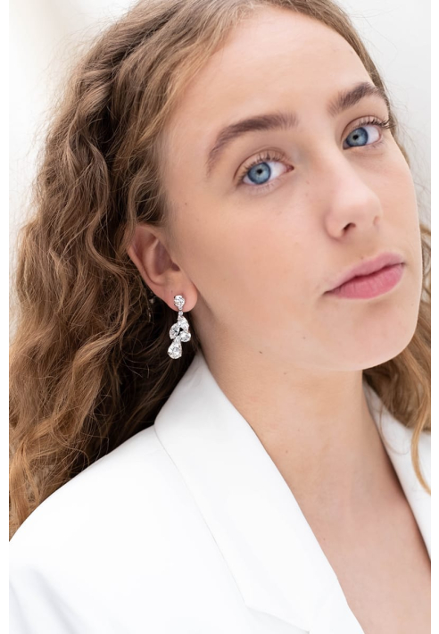 Abrazi Zoe Swarovski Ohrringe Silber ()