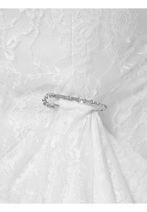 Poirier BB-910 Schleppennadel Silber