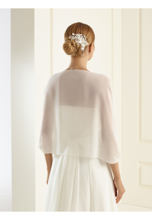 Bianco Evento E9 Chiffon Schal