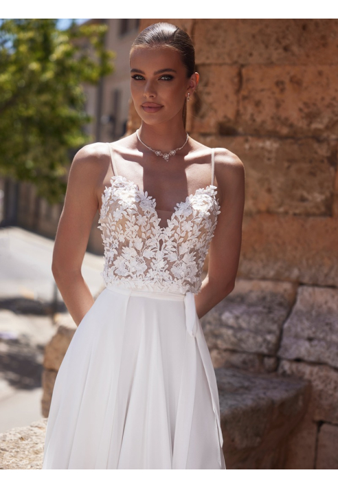 Bianco evento E464 Top/Corset ()