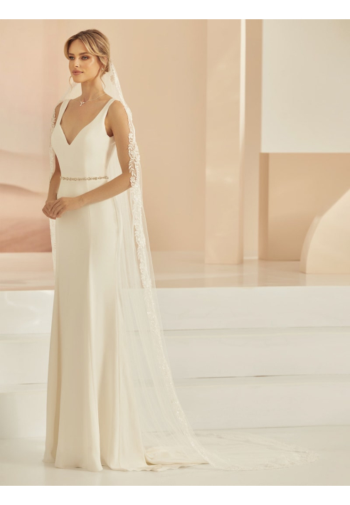 Bianco Evento S407 Schleier - 250 cm ()