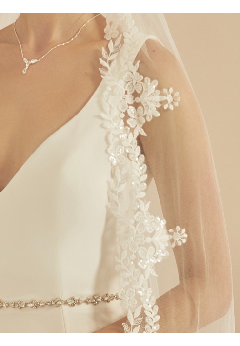 Bianco Evento S412 Schleier - 110 cm