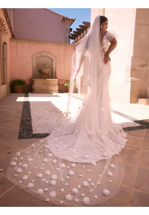 Bianco Evento S517 Schleier - 300 cm