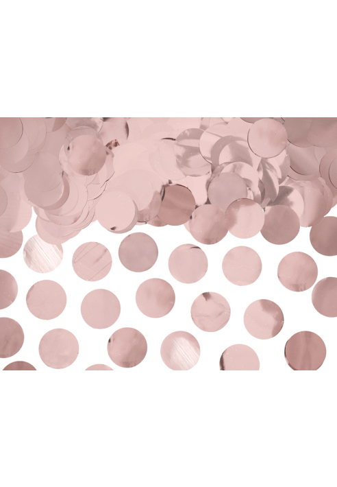 PartyDeko Konfetti Rose Gold