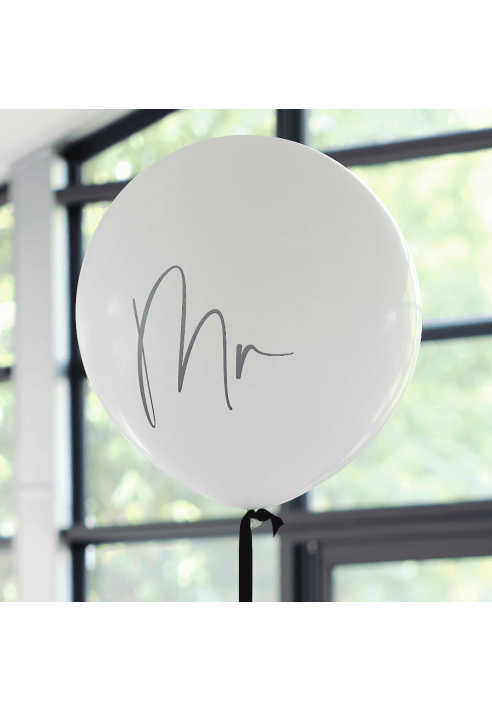 Ginger Ray BW-436 Ballon Mr ()