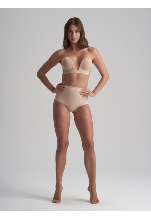 BYE BRA Seamless U-style Bra Beige ()