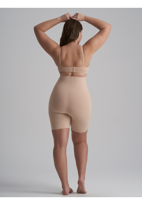 BYE BRA Sculpting High Waist Short Beige