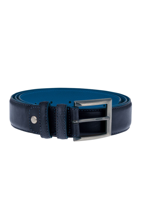 Mr. Fiarucci Danny Dark Blue Herrengürtel ()