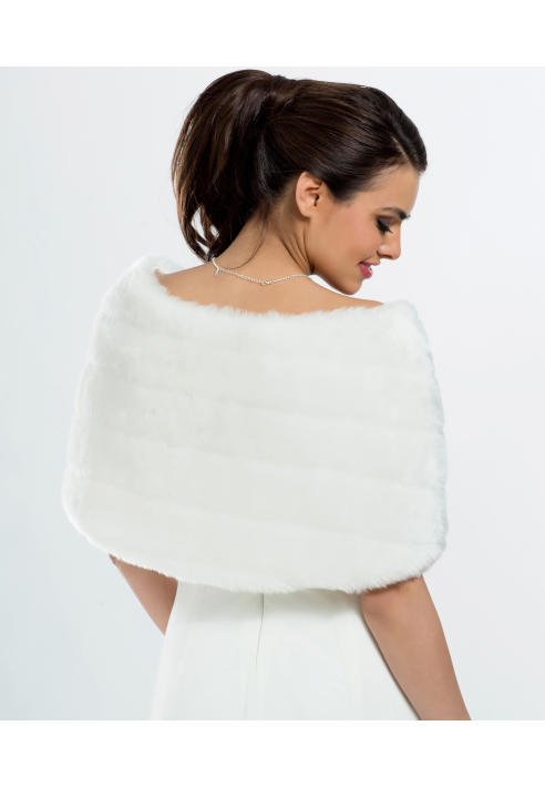 Bianco Evento E22 Cape Kunstfell