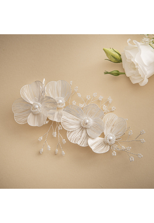 G. Westerleigh HC1116S Haarnadel Silber