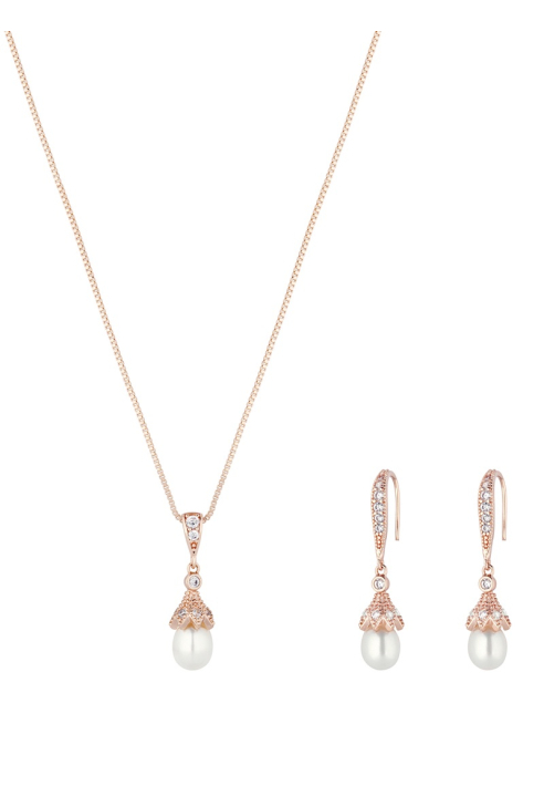 G. Westerleigh JS2190RG Brautschmuck Set