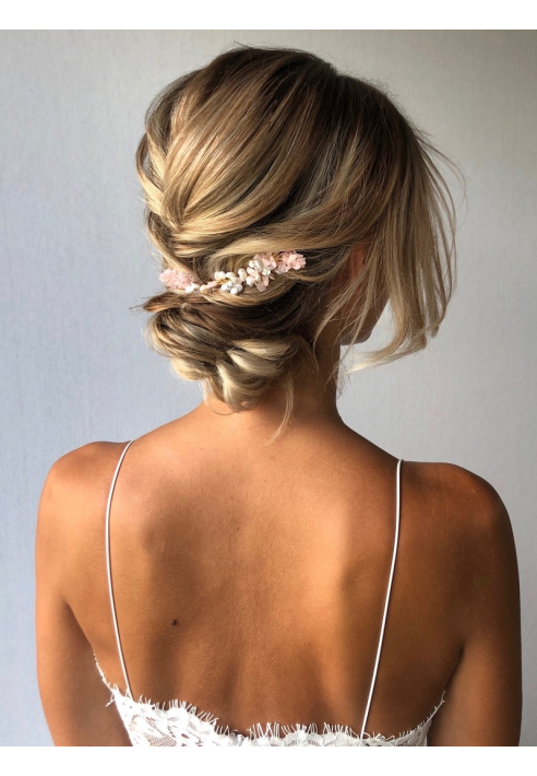 Sally Jane Bridal Gaia Haarkam Gold ()