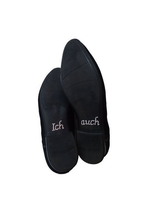 Ich Auch-Hochzeitsschuhe Aufkleber