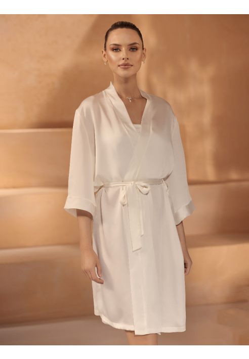 Bianco Evento E439 Bademantel ()