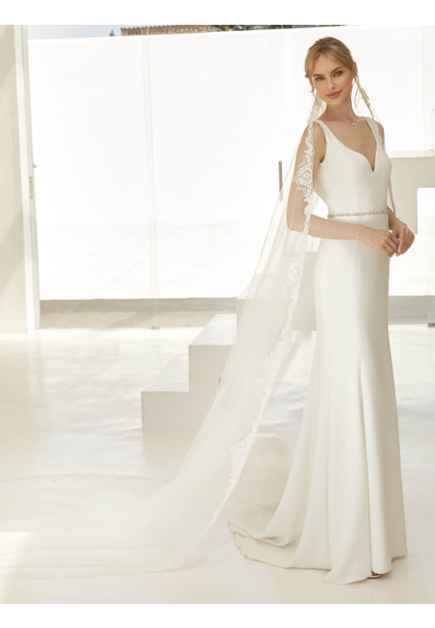 Bianco Evento S423 Schleier - 300 cm ()