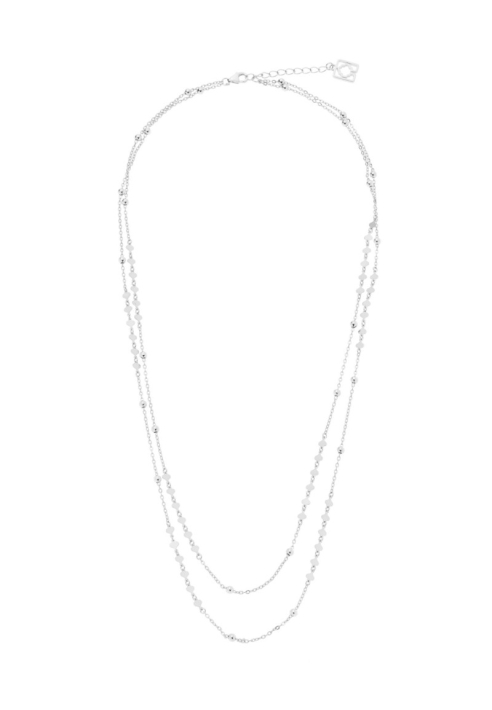 Poirier JS-003 Brautschmuck Set Inez Silber