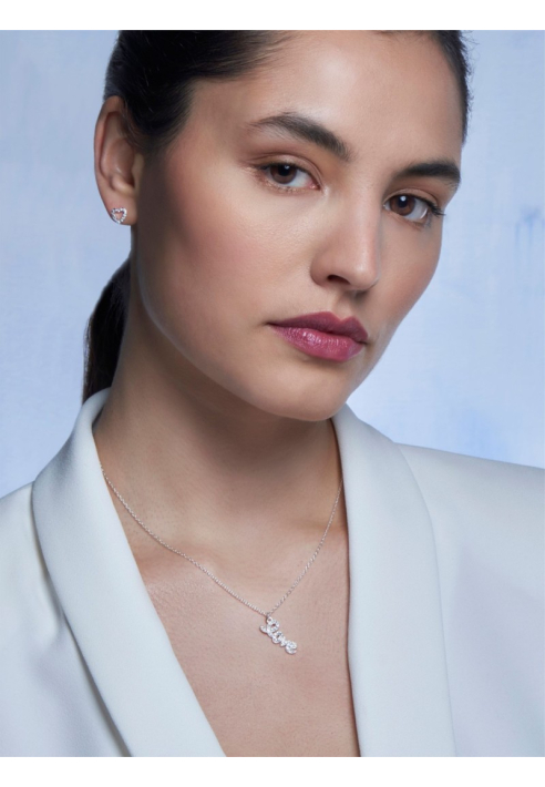 Poirier JS-009 Brautschmuck Set Julia Silber ()