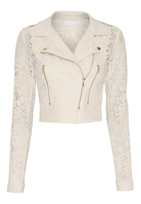 LILLY 09-790-CR Jacke Ivory Spitze ()