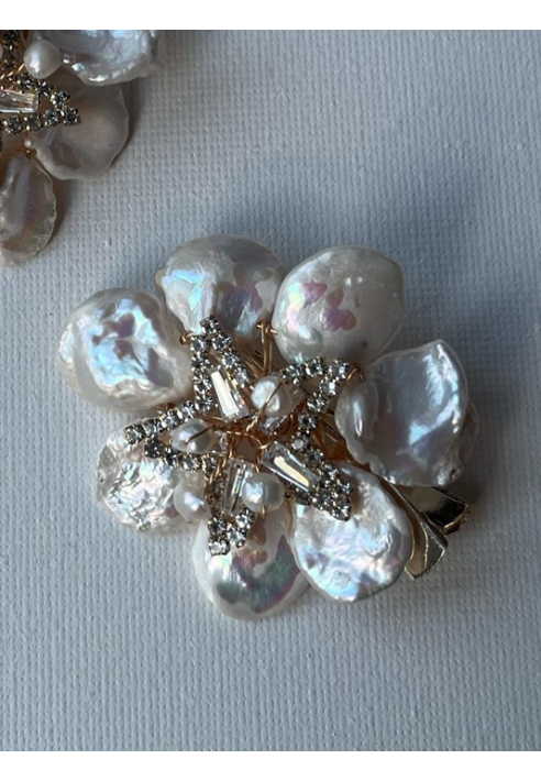 Sally Jane Bridal Lilly Haarnadel Gold