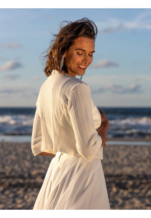 Novias Erica Pullover Elfenbein