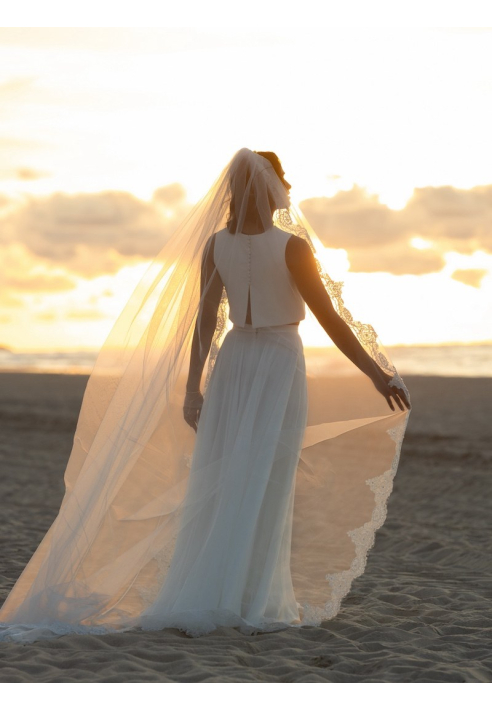 Novias Eufemia-Schleier - 270 cm