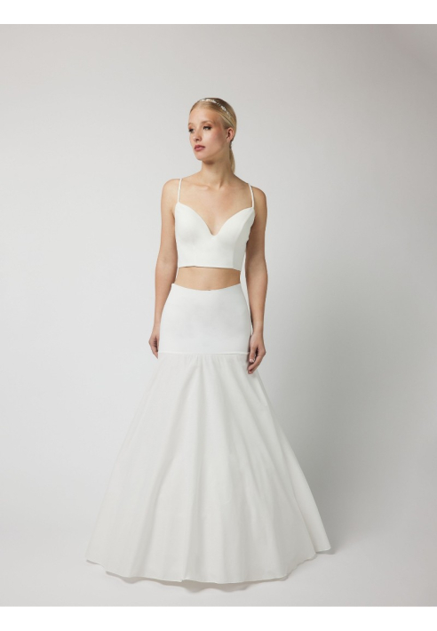 Poirier PC45-230J Reifrock A-Linie 230 cm Ivory ()