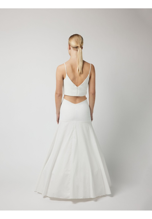 Poirier PC45-230J Reifrock A-Linie 230 cm Ivory Blush