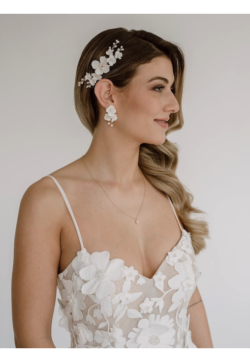 Perlenbräute Coco Klein Ohrringe ()