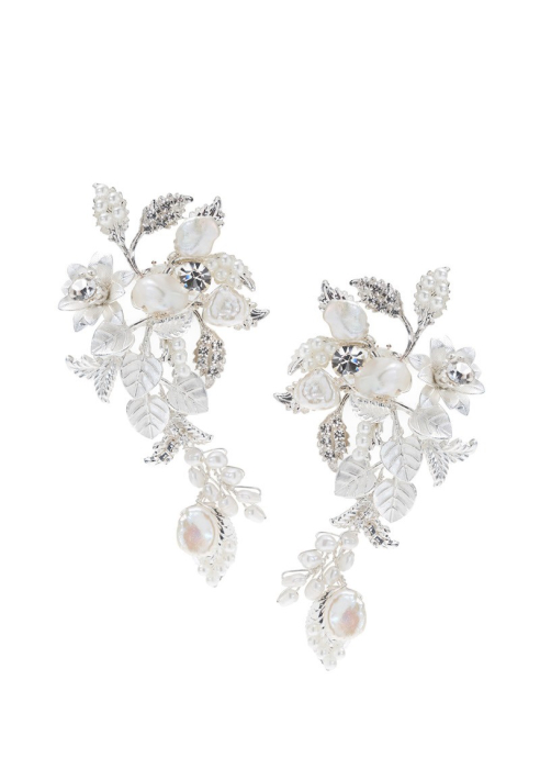 Poirier NC-1325 Ohrringe Silber