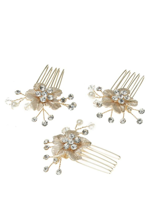 Poirier BB-420 Haarkämme Gold