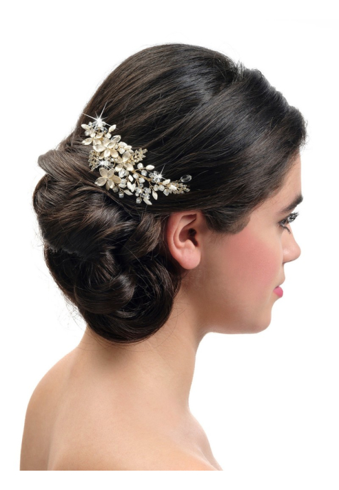 Poirier BB-432 Gold Haarkamm ()