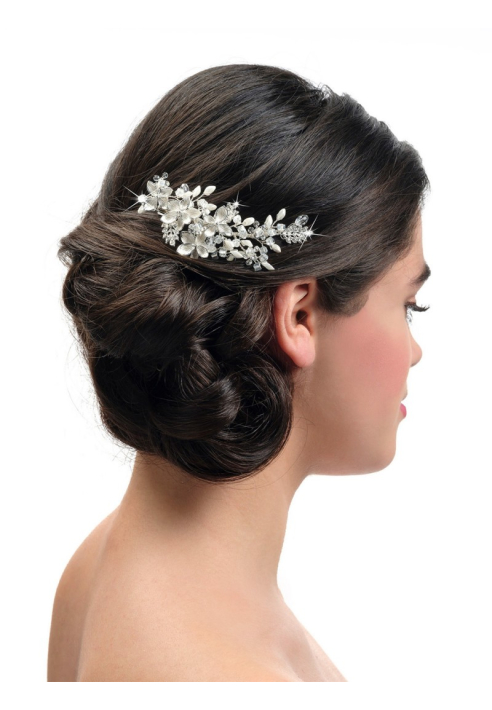 Poirier BB-432 Silber Haarkamm ()