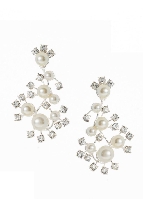 Poirier NC-1338 Ohrringe Silber