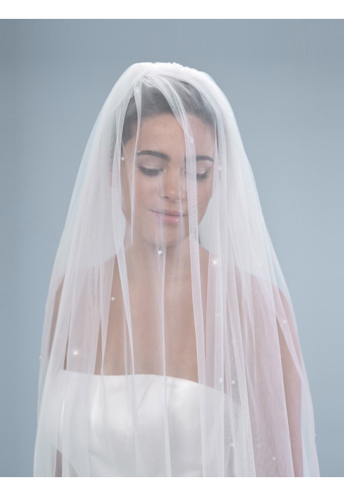 Poirier S46-300-1-Ivory Schleier - 300 cm ()