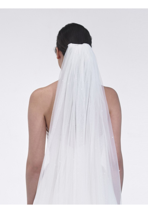 Poirier S48-300-1-Ivory Schleier - 300 cm ()