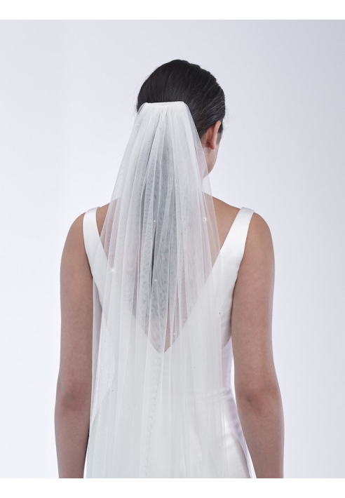 Poirier S49-120-1-Ivory Schleier - 120 cm ()