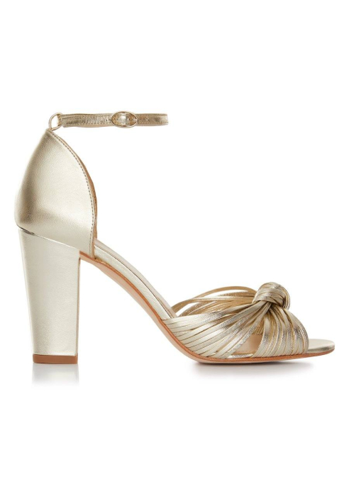 Rachel Simpson Harper Brautschuhe Gold ()