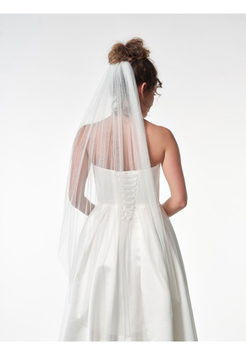 Poirier S12-120-1-SOFT-Ivory Schleier - 120 cm