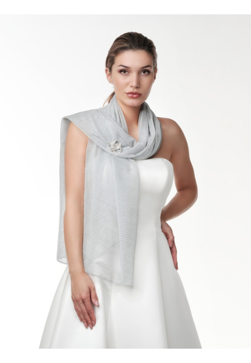 Poirier S143 Schal Silber ()