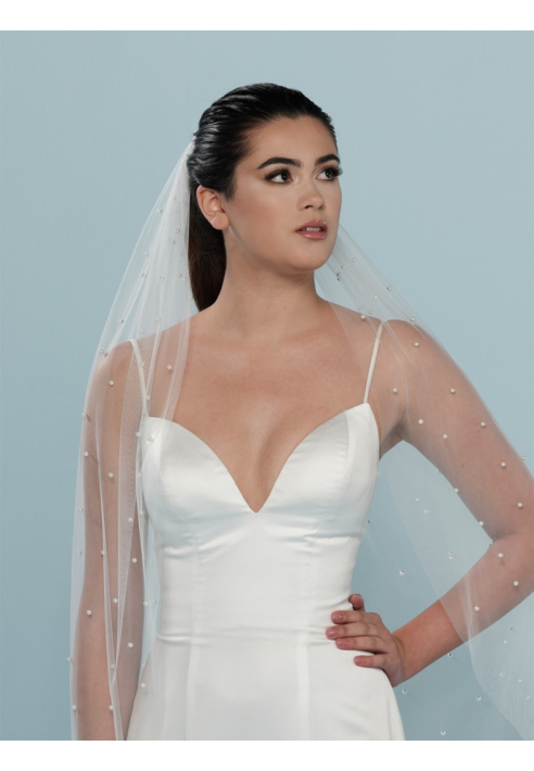 Poirier S19-120-1-Soft Schleier Ivory - 120 cm ()