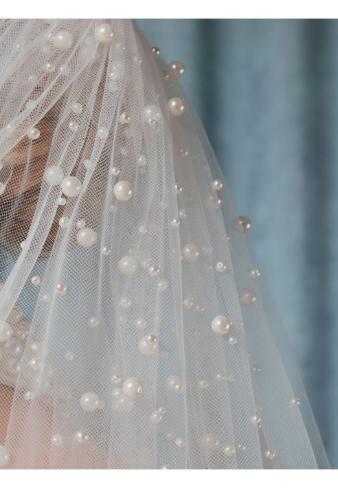 Poirier S220-280 Schleier Perlen - 280 cm