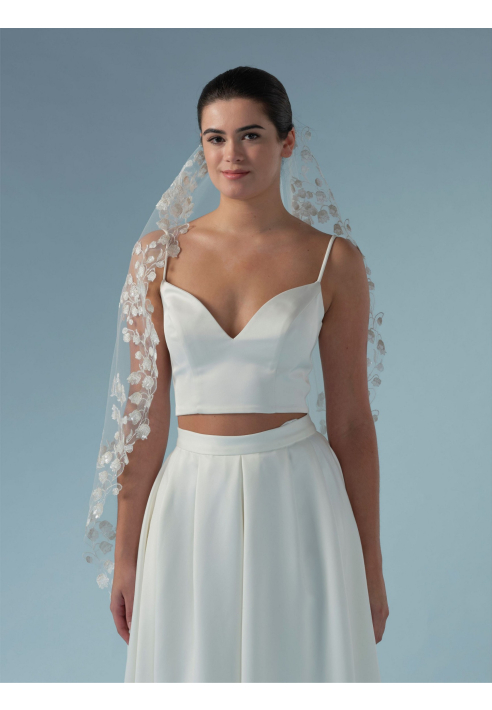 Poirier S449-210-R-Soft Schleier - 210 cm