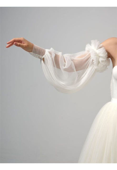 Poirier SL-001 Plissé Ärmel