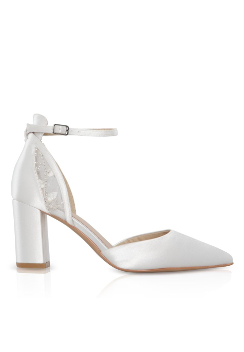 The Perfect Bridal Company Indi Ivory Brautschuhe mit breiter Passform ()