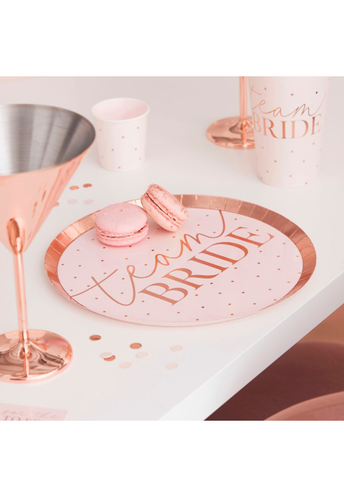 Ginger Ray HN-824 Blush Hen Tellern ()