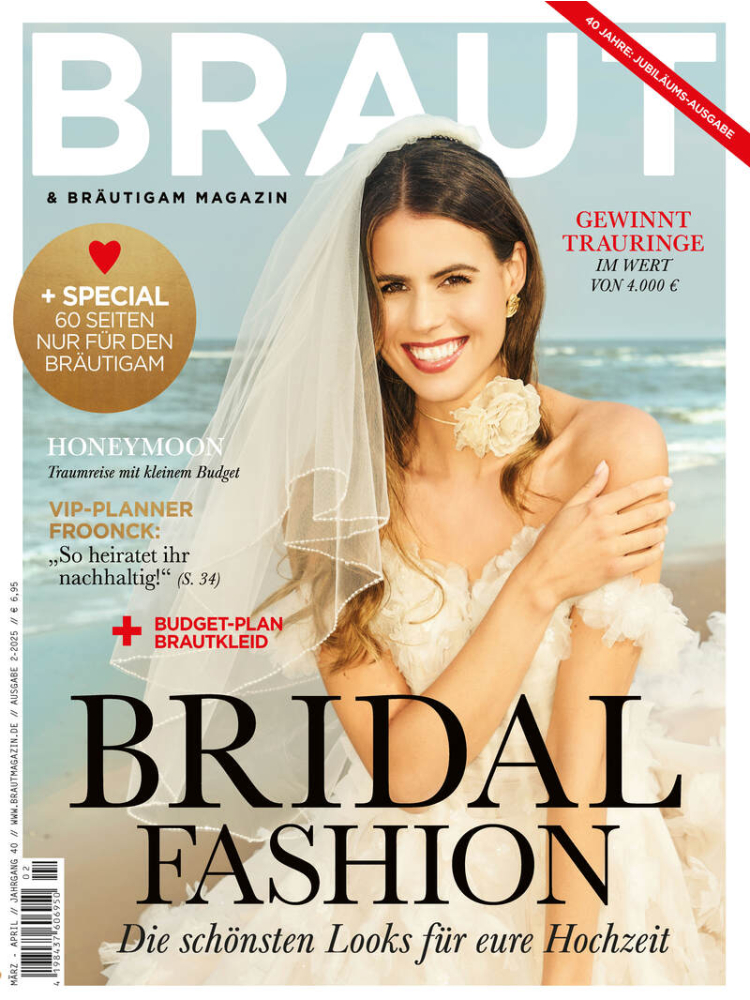 Braut & Bräutigam Hochzeitszeitung Ausgabe Mai-Juni 2025 main product photo