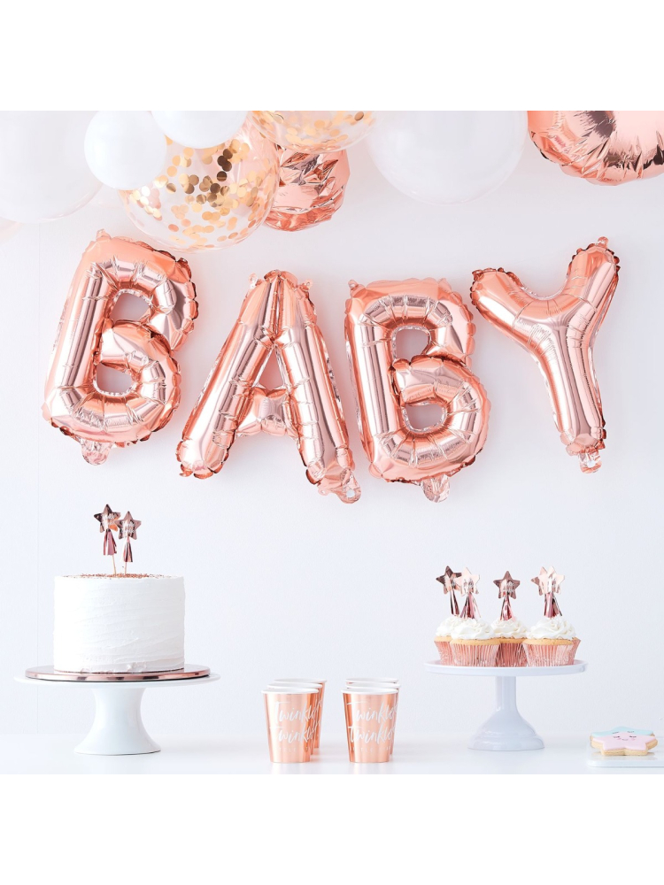 Ginger Ray TW-819 Twinkle Twinkle Baby Folienballon main product photo